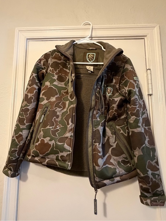 Drake Jackets & Blazers - Non-Typical by Drake Camo Hunting Jacket XS Fleece Lined Active Shell